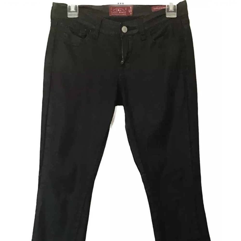 lucky brand hand crafted charlie super skinny size 4/27 jeans